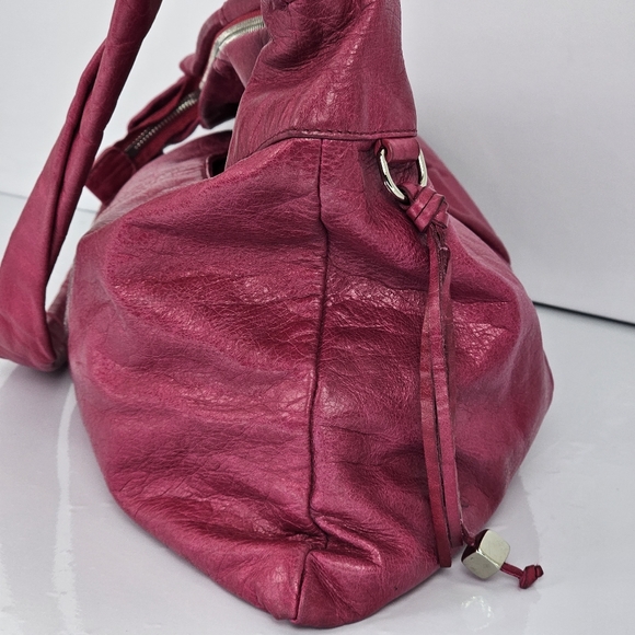 HOBO The Original Betty Leather Slouchy Tote Shoulder Bag in Bordeaux, EUC - Picture 4 of 13